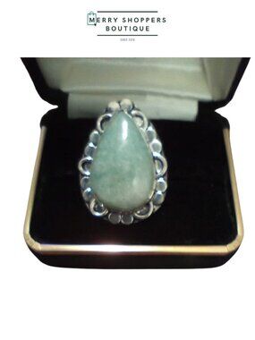 Sterling Silver Chalcedony Ring